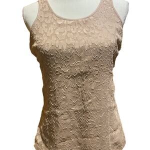 The Limited Size XS Fairy Glam Y2K sequined tank Neutral Layering Piece Capsule